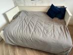 Uitschuifbed 80x200 of 160x200 cm, Huis en Inrichting, Ophalen, Wit, 200 cm, Hout