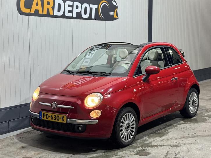 Fiat 500 C 1.2 Lounge, Auto's, Fiat, Bedrijf, Te koop, 500C, ABS, Airbags, Airconditioning, Alarm, Bluetooth, Centrale vergrendeling