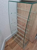 Glazen rek gratis af te halen., Huis en Inrichting, Ophalen, Glas, Cd's