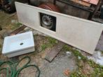 terrazzo blad incl porseleinen spoelbak, Huis en Inrichting, Keuken | Keukenelementen, Ophalen, Gebruikt, 50 tot 75 cm, Minder dan 100 cm