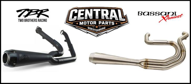 TBR en Bassani uitlaten Harley Davidson modellen, Motoren, Onderdelen | Harley-Davidson, Nieuw, Ophalen of Verzenden