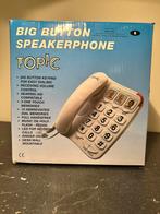 Senioren telefoon/ vast toestel / 3 snelkeuzes NIEUW !!, Telecommunicatie, Vaste telefoons | Handsets en Draadloos, Ophalen of Verzenden