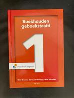 Boekhouden geboekstaafd + Opgaven en uitwerkingen, Ophalen of Verzenden, Beta, Nieuw, HBO