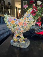 Exclusieve bloemen kip, Verzamelen, Beelden en Beeldjes, Ophalen of Verzenden, Nieuw, Dier