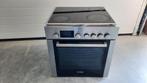 Kookplaat met oven, Witgoed en Apparatuur, Kookplaten, Ophalen, Gebruikt, Keramisch, 4 kookzones