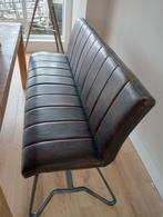 Eetkamer bankje leather look, Ophalen, Gebruikt, Tweepersoons, Minder dan 150 cm