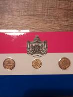 Vergulde munten wilhelmina, Postzegels en Munten, Ophalen of Verzenden, Koningin Wilhelmina, Zilver