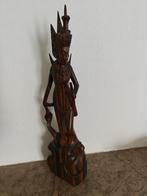 Houten beeld uit Indonesië. 31 cm, Antiek en Kunst, Kunst | Beelden en Houtsnijwerken, Ophalen of Verzenden