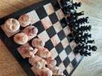 Marmeren schaakspel, Een of twee spelers, Ophalen of Verzenden, Zo goed als nieuw