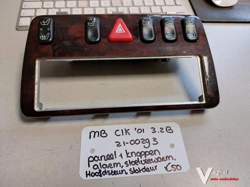 MB CLK 3.2B paneel met knoppen. alarmlicht schakelaar,stoelv, Auto-onderdelen, Dashboard en Schakelaars, Gebruikt, Ophalen of Verzenden