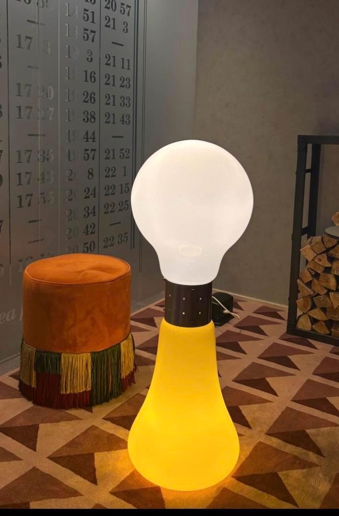 Birillo Nason/Mazzega Vloerlamp, Huis en Inrichting, Lampen | Vloerlampen, Gebruikt, Minder dan 100 cm, Glas, Ophalen