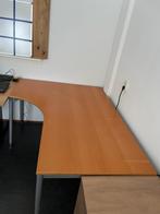 Hoekbureau met kabelgoot, Ophalen, Zo goed als nieuw, Stabureau