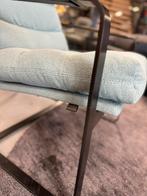 Nieuw Leolux Indra Fauteuil Cuzco Blauw stof Design stoel, Huis en Inrichting, Leolux, Nieuw, 75 tot 100 cm, Ophalen of Verzenden