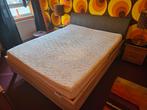 2 persoons bed 160x200 van Beterbed Complete set!, Ophalen, Bruin, Tweepersoons, Zo goed als nieuw