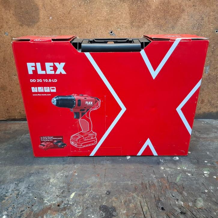 Flex Accuboor-/schroefmachine DD 2G 10.8-LD, Doe-het-zelf en Verbouw, Gereedschap | Boormachines, Nieuw, Boor- en Schroefmachine