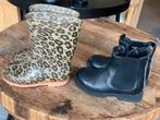 regenlaarsjes en zwarte leren laarsjes in maat 23, Kinderen en Baby's, Kinderkleding | Schoenen en Sokken, Ophalen, Zo goed als nieuw