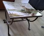 tafeltje, Ophalen, Minder dan 55 cm, Gebruikt, Rechthoekig