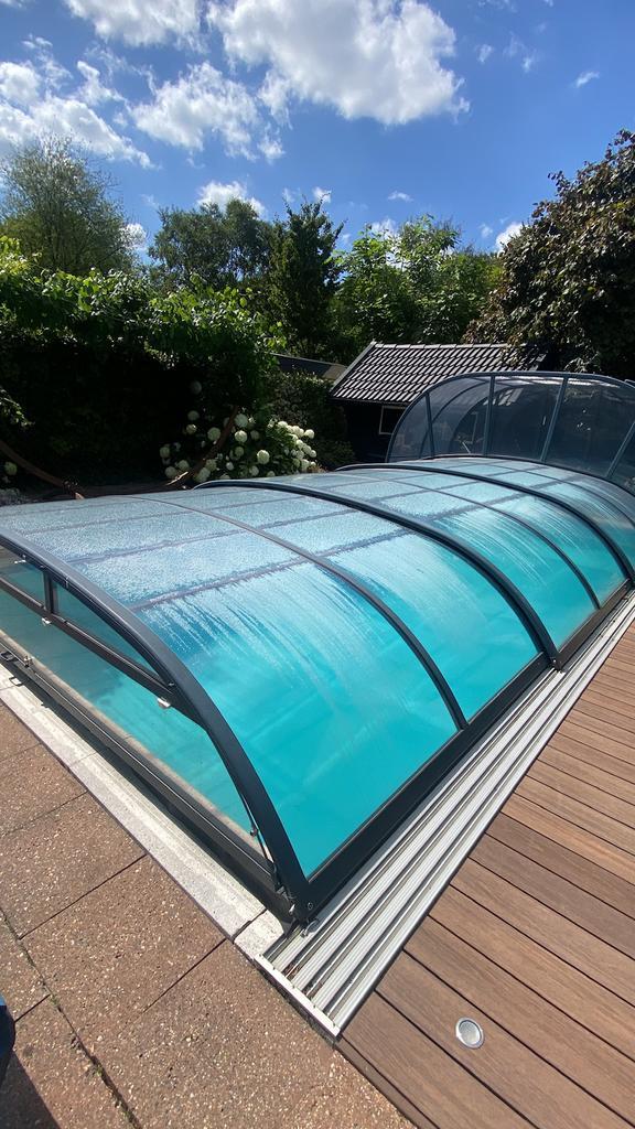 Tweedehandse Zwembad overkapping, Tuin en Terras, Zwembad-toebehoren, Gebruikt, Overige typen, Ophalen