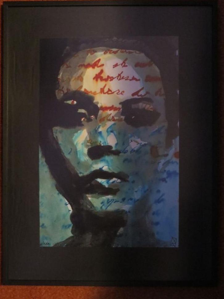 Gesigneerde Print, Vincenzo Rizzo, Antiek en Kunst, Kunst | Schilderijen | Modern, Ophalen of Verzenden