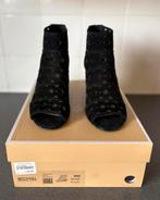 Michael Kors sandalen met sleehak suede maat 38,5, Michael Kors, Zwart, Nieuw, Sandalen of Muiltjes