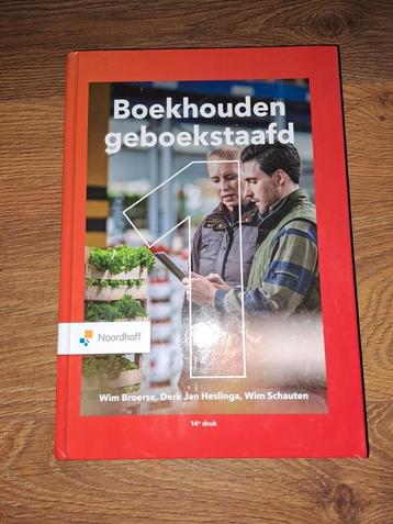 Wim Broerse - Boekhouden geboekstaafd 1 beschikbaar voor biedingen