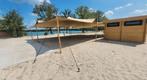 Stretchtent 10,5x7,5m te koop + extra's!, Gebruikt, Partytent, 6 meter of meer, 8 meter of meer