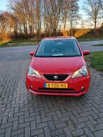 Seat Mii 1.0 44KW 2014 Rood, Auto's, Voorwielaandrijving, Stof, 840 kg, 4 stoelen