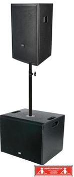 Dap Audio set compleet, Subwoofer, Nieuw, 120 watt of meer, Ophalen