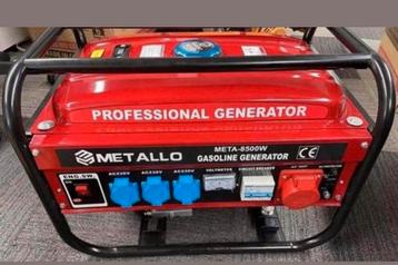 Aggregaat Metallo type 8500W en andere