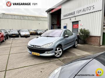 Peugeot 206 CC 1.6-16V beschikbaar voor biedingen