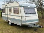 Zeer nette TEC Weltbummler caravan 1994 – Compleet & fris, Vast bed, T.E.C., Rondzit, Schokbreker