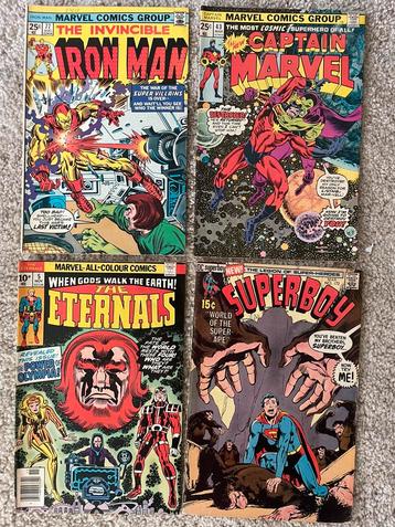 12 Vintage Marvel & DC Comics uit de jaren 70! beschikbaar voor biedingen