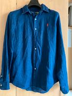 Polo Ralph Lauren Linnen Overhemd Maat M, Kleding | Heren, Overhemden, Blauw, Halswijdte 39/40 (M), Ophalen of Verzenden, Polo Ralph Lauren
