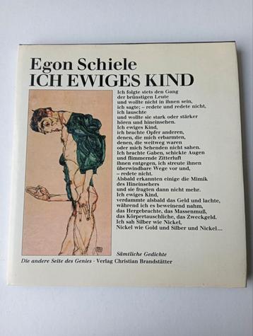 Egon Schiele - Ich Ewiges Kind - kunstboek  beschikbaar voor biedingen