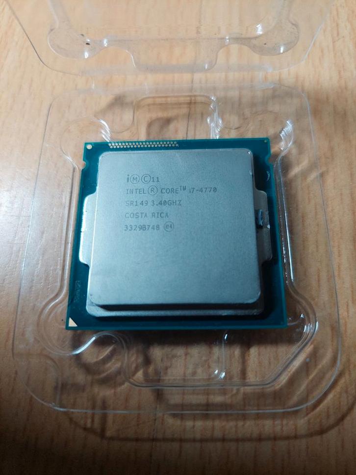 Intel Core i7-4770 CPU, Computers en Software, Processors, Zo goed als nieuw, 4-core, 3 tot 4 Ghz, Ophalen of Verzenden