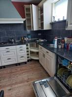 Complete hoekkeuken 3.20x2.70, Huis en Inrichting, Keuken | Complete keukens, Ophalen, Gebruikt, Wit, Hoekkeuken