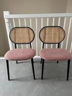 2 eetkamerstoelen Zuiver Spike, Huis en Inrichting, Stoelen, Ophalen, Twee, Zwart, Zo goed als nieuw