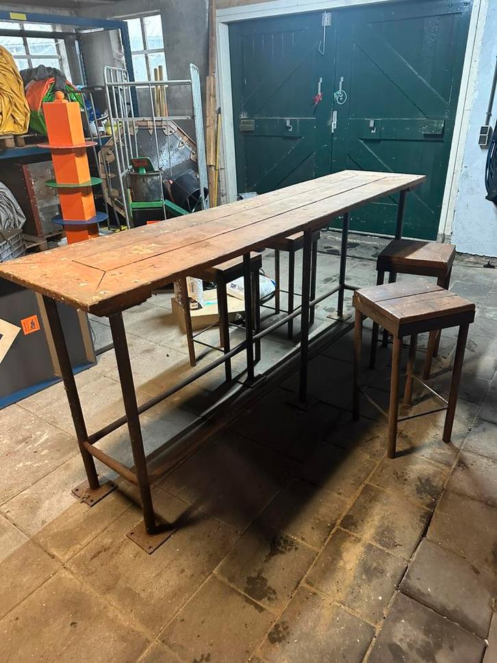 Man cave bar en krukken zuipkeet kerstborrel nieuwjaarfeest, Huis en Inrichting, Barren, Gebruikt, Ophalen