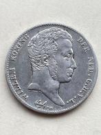 Halve gulden 1818 zf-, Postzegels en Munten, Munten | Nederland, ½ gulden, Zilver, Koningin Wilhelmina, Ophalen of Verzenden