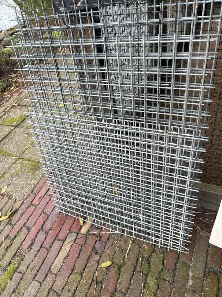 Gegalvaniseerd Gaaswerk - Diverse Maten Beschikbaar, Tuin en Terras, Gaas en Draad, Gebruikt, Gaas, Minder dan 10 meter, Ophalen