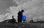 Hongaars grafplaatje WO2 Stalingrad, Verzamelen, Militaria | Tweede Wereldoorlog, Ophalen of Verzenden
