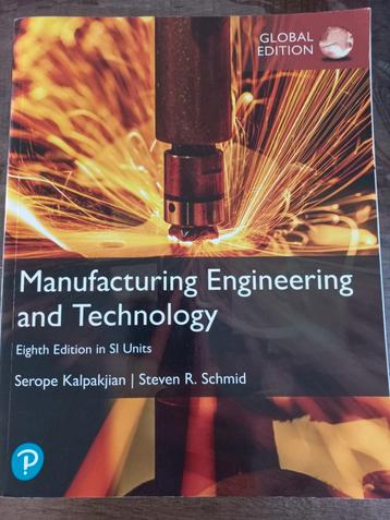 Manufacturing Engineering and Technology beschikbaar voor biedingen