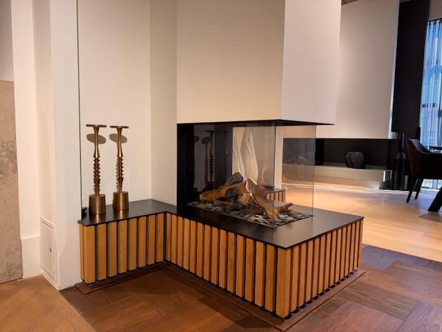 Gashaard Dru Maestro 75 XTU RCH roomdivider showroommodel, Huis en Inrichting, Haarden, Zo goed als nieuw, Gashaard, Ophalen of Verzenden