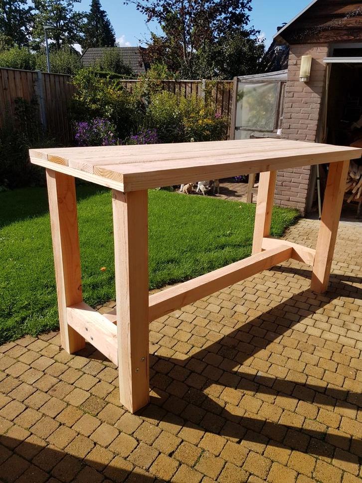 Bar tafel douglas, Huis en Inrichting, Tafels | Statafels, Nieuw, Ophalen of Verzenden