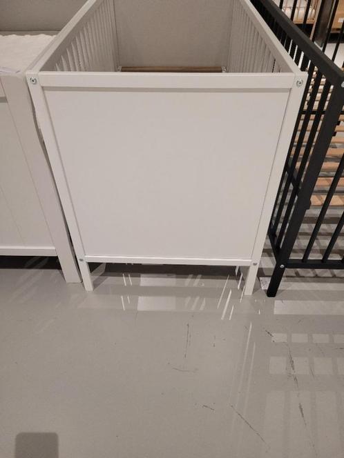 Puck Element Babybed Beuken Wit 60 x 120 cm, Kinderen en Baby's, Babywiegjes en Ledikanten, Zo goed als nieuw, Ledikant, Ophalen