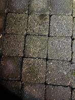 Betonnen klinkers /kasseien 15 x 15 x 6 cm- 13 m2 - gebruikt, Tuin en Terras, Ophalen, Gebruikt, Klinkers, 10 m² of meer