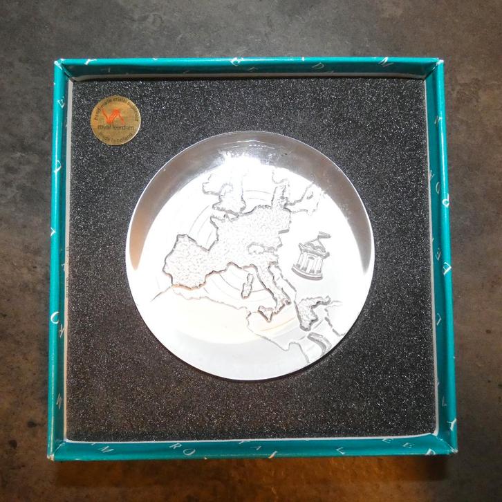 Royal Leerdam kristallen presse-papier [1644], Antiek en Kunst, Antiek | Glas en Kristal, Ophalen