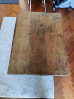 Antiek Eikenhout Tafel vintage design, Ophalen, Gebruikt, 100 tot 150 cm, 50 tot 75 cm