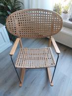 Vintage Ikea rotan schommelstoel, Ophalen, Gebruikt, Stoel(en)