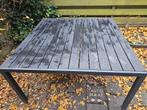 Buitentafel, Tuin en Terras, Tuintafels, Ophalen, Gebruikt, Vierkant, Aluminium